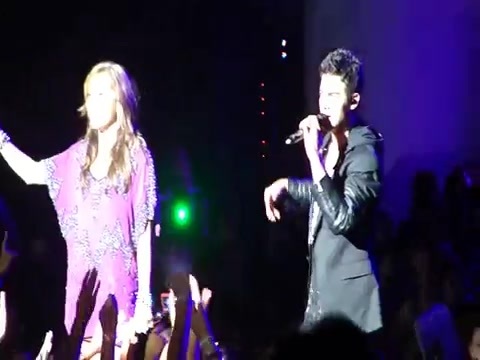Joe Jonas Gives A  Warm Hug To Ex-Girlfriend Demi Lovato 1344