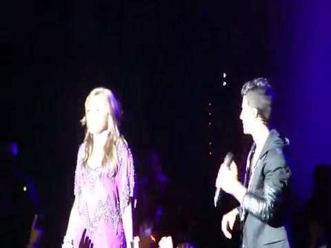 Joe Jonas Gives A  Warm Hug To Ex-Girlfriend Demi Lovato 1402