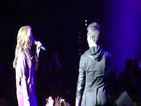 Joe Jonas Gives A  Warm Hug To Ex-Girlfriend Demi Lovato 1895