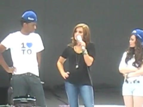 Jonas Brothers sound check 0706 Jonas Brothers sound check 0706