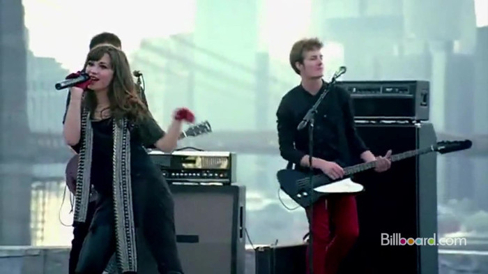 Demi on the Jonas Brothers Tour 0268