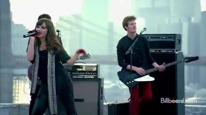 Demi on the Jonas Brothers Tour 0269