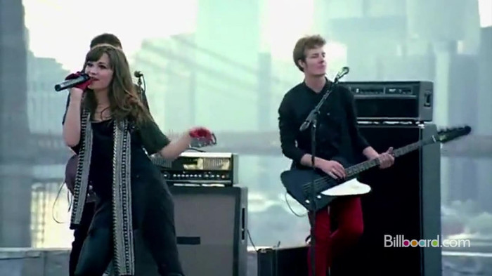 Demi on the Jonas Brothers Tour 0270