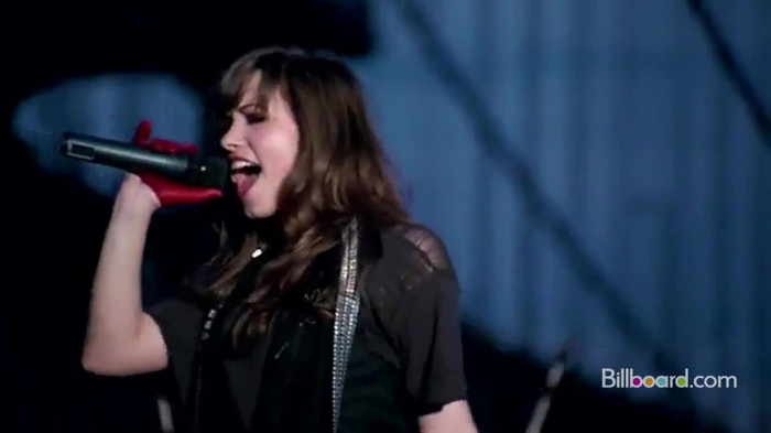 Demi on the Jonas Brothers Tour 1601