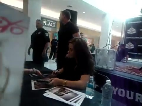 me meeting Demi 0711
