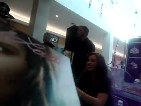 me meeting Demi 0859