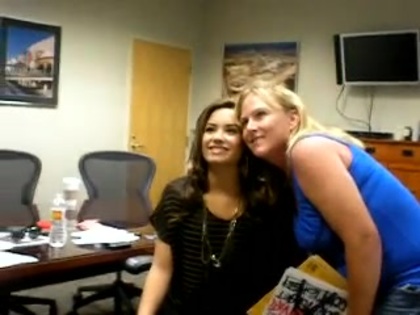 DEMI LOVATO VIP MEETING AT 8-1-10 1395