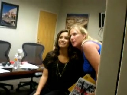 DEMI LOVATO VIP MEETING AT 8-1-10 1464