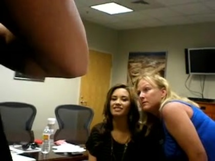 DEMI LOVATO VIP MEETING AT 8-1-10 1734 DEMI LOVATO VIP MEETING AT 8-1-10 1734