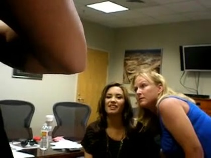 DEMI LOVATO VIP MEETING AT 8-1-10 1751 DEMI LOVATO VIP MEETING AT 8-1-10 1751