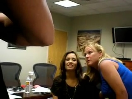 DEMI LOVATO VIP MEETING AT 8-1-10 1761 DEMI LOVATO VIP MEETING AT 8-1-10 1761