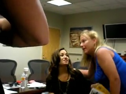DEMI LOVATO VIP MEETING AT 8-1-10 1792 DEMI LOVATO VIP MEETING AT 8-1-10 1792