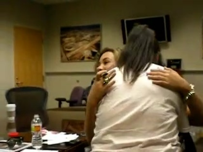 DEMI LOVATO VIP MEETING AT 8-1-10 2761