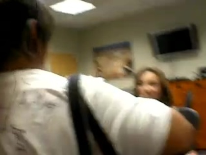 DEMI LOVATO VIP MEETING AT 8-1-10 2170