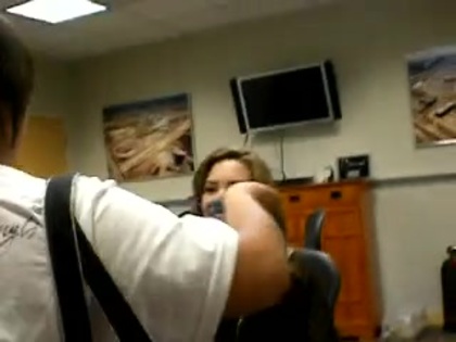 DEMI LOVATO VIP MEETING AT 8-1-10 2198