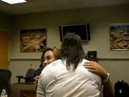 DEMI LOVATO VIP MEETING AT 8-1-10 2868 DEMI LOVATO VIP MEETING AT 8-1-10 2868