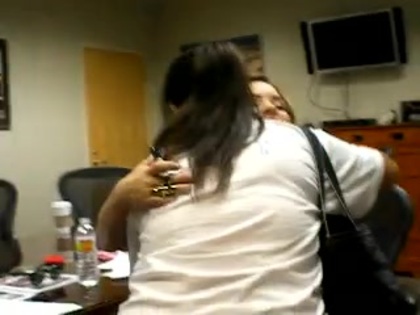 DEMI LOVATO VIP MEETING AT 8-1-10 2288