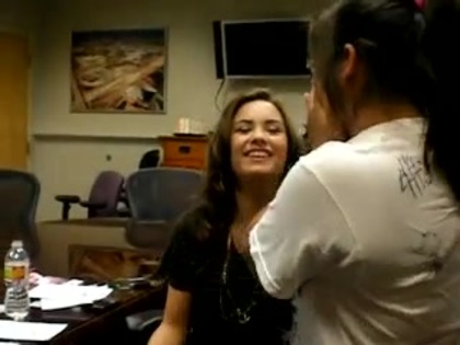 DEMI LOVATO VIP MEETING AT 8-1-10 2944 DEMI LOVATO VIP MEETING AT 8-1-10 2944