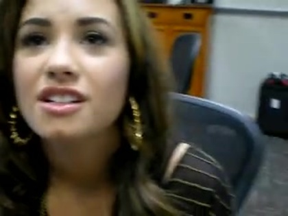 DEMI LOVATO VIP MEETING AT 8-1-10 4950