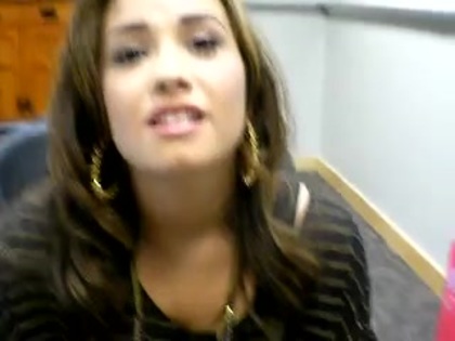 DEMI LOVATO VIP MEETING AT 8-1-10 5100