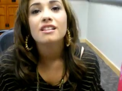 DEMI LOVATO VIP MEETING AT 8-1-10 5104