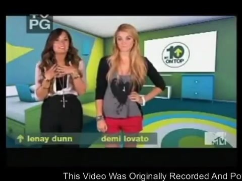 Demi Lovato Hosting MTVs 10 On Top 0072