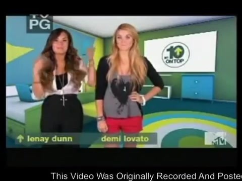Demi Lovato Hosting MTVs 10 On Top 0077