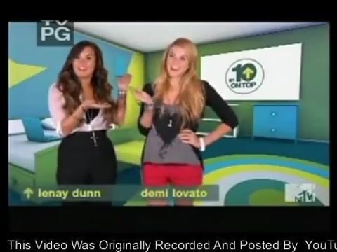 Demi Lovato Hosting MTVs 10 On Top 0095