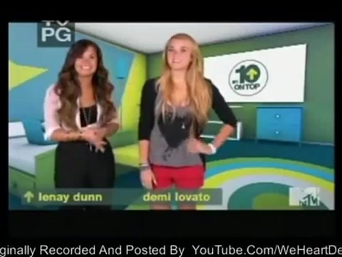 Demi Lovato Hosting MTVs 10 On Top 0128