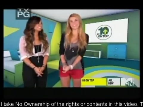 Demi Lovato Hosting MTVs 10 On Top 0236