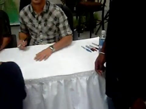 Meeting the Jonas Brothers and Demi Lovato at Walmart 0174