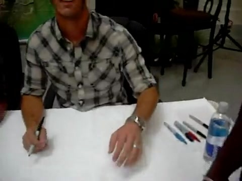 Meeting the Jonas Brothers and Demi Lovato at Walmart 0214