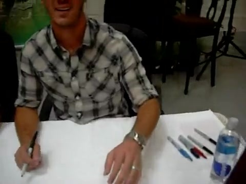 Meeting the Jonas Brothers and Demi Lovato at Walmart 0217