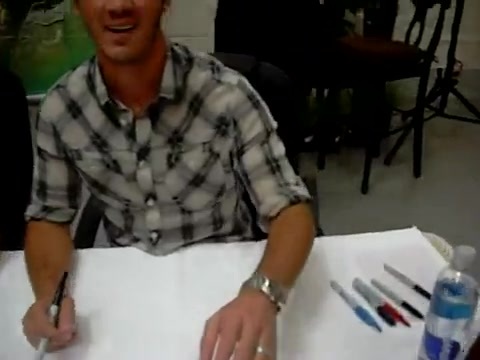 Meeting the Jonas Brothers and Demi Lovato at Walmart 0220