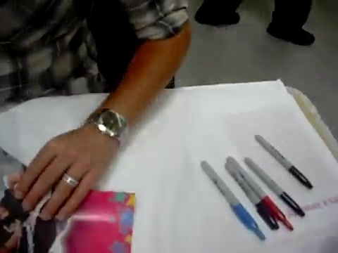 Meeting the Jonas Brothers and Demi Lovato at Walmart 0295