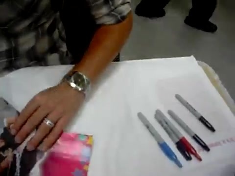 Meeting the Jonas Brothers and Demi Lovato at Walmart 0296