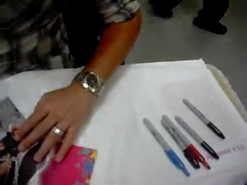 Meeting the Jonas Brothers and Demi Lovato at Walmart 0301