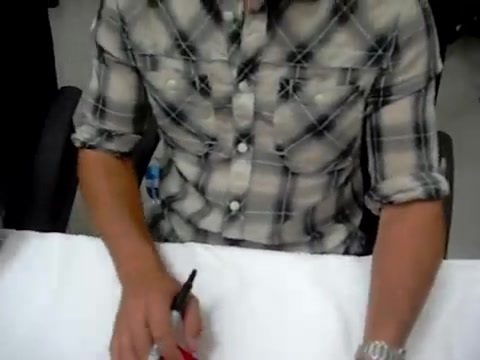 Meeting the Jonas Brothers and Demi Lovato at Walmart 0595