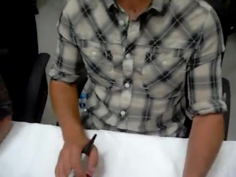 Meeting the Jonas Brothers and Demi Lovato at Walmart 0602