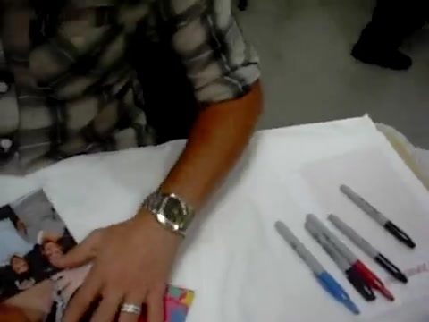 Meeting the Jonas Brothers and Demi Lovato at Walmart 0321