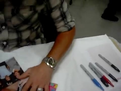 Meeting the Jonas Brothers and Demi Lovato at Walmart 0325