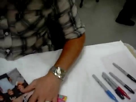 Meeting the Jonas Brothers and Demi Lovato at Walmart 0327