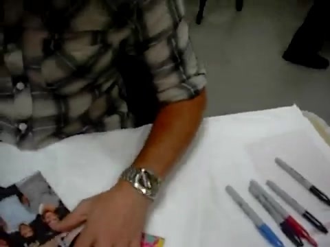 Meeting the Jonas Brothers and Demi Lovato at Walmart 0328