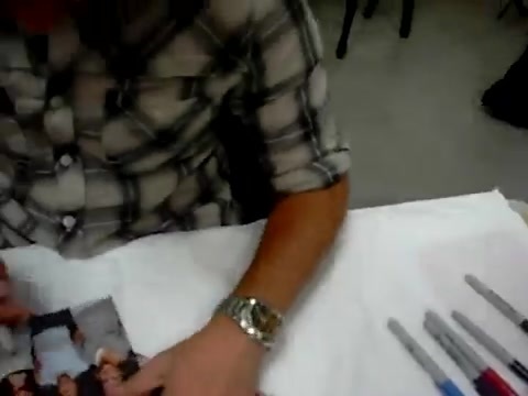 Meeting the Jonas Brothers and Demi Lovato at Walmart 0334