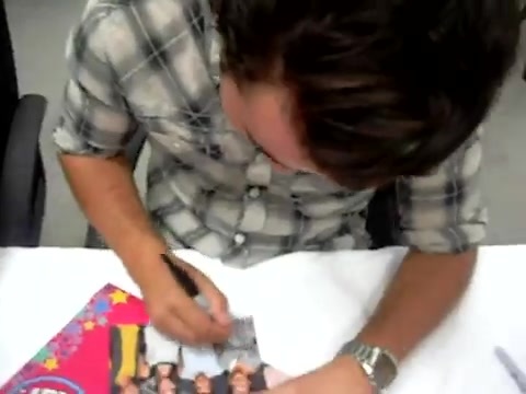 Meeting the Jonas Brothers and Demi Lovato at Walmart 0382