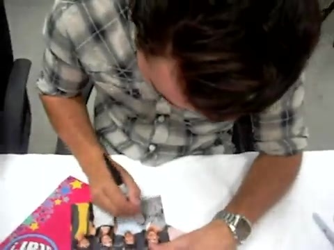 Meeting the Jonas Brothers and Demi Lovato at Walmart 0388