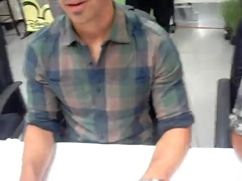 Meeting the Jonas Brothers and Demi Lovato at Walmart 1058