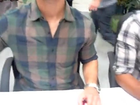 Meeting the Jonas Brothers and Demi Lovato at Walmart 1147