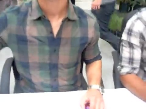 Meeting the Jonas Brothers and Demi Lovato at Walmart 1149