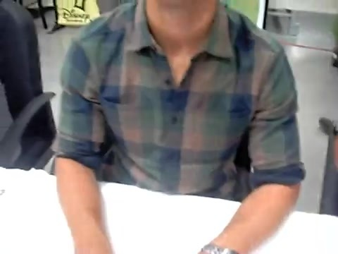 Meeting the Jonas Brothers and Demi Lovato at Walmart 0868